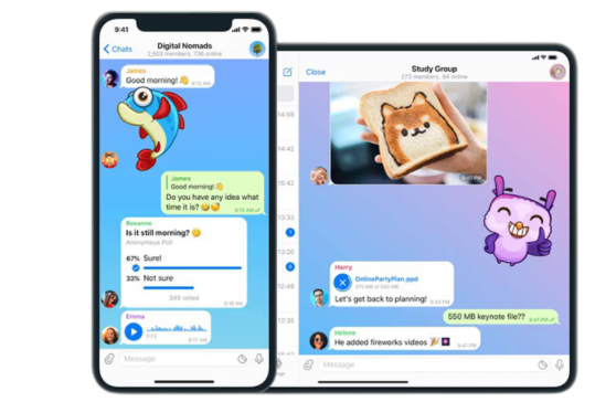 Telegram官方下载应用界面展示
